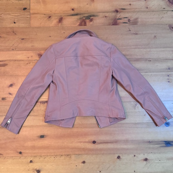 ALLSAINTS LEATHER Dalby Biker jacket - Picture 4 of 5